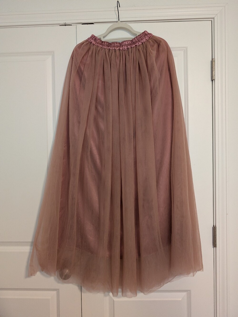 Tulle Maxi Layered Skirt